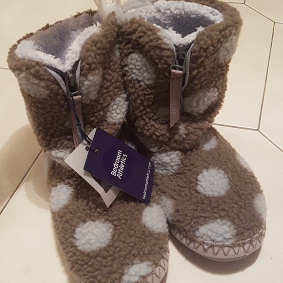 Bedroom athletics grey/blue polka dot - Picture 3 of 6